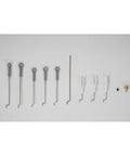 F-16 80mm EDF Linkage Set For RC Jet Aircraft EFL87891 with precision servo linkages and installation components