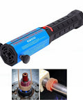 Killer 1300W Induction Heater For Auto Repair Includes Eight Swappable Coils, showing portable design and settings.