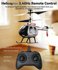 Beginner Friendly RC Helicopter With Auto Hover And Altitude Hold, Two Speed Modes, showing controller in living room setting.