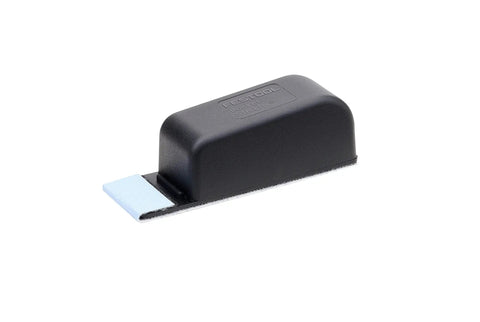 Pocket StickFix Hand Sanding Block with Quick Change Hook and Loop System, compact grip visible, uses 2x7 inch StickFix sheets