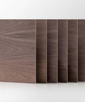 Robotime 6-pack walnut plywood sheets, 12 x 16 x 1/8 in, wood sheets for laser cutting and engraving
