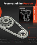 3 Piece Timing Chain Kit With Sprocket For Ford Ranger 1999 To 2008 Taurus 1999 To 2006 2007 Windstar 1999 To 2000 Mazda B3000
