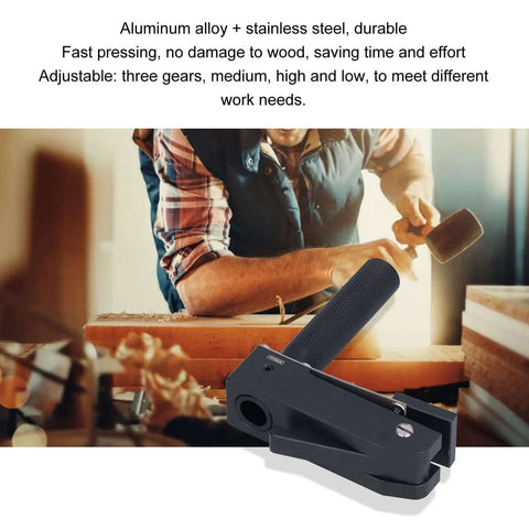 Three Gear Adjustable Bench Dogs Clamp Heavy-Duty Pro Grade For Woodworking Quick Clip Top Clamp 20mm in use for woodworking