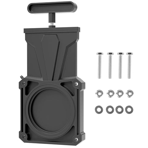 RV Waste Valve Gate Replacement For 3 Inch Valves Durably Built From ABS Plastic And Stainless Steel Shaft With Screws