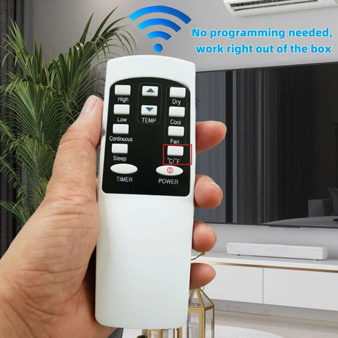 Summer Refresh Replacement Remote Control ForPortable AC Units Works Like A Charm With SLPAC10 SLPAC8 SLACHT108 SLACHT128 No Stress Setup Just Drop In Two AAA Batteries And Catch Your Breather In Crisp Chilled Air