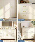 Set Of 30 3 Inch Center Hole Brushed Gold Cabinet Pulls Stainless Steel Rustproof Kitchen Cabinet Handles on various furniture