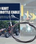 90 Inch Universal Heavy Duty Go Kart Throttle Cable Kit For Manco Go Cart 8HP Engine ATV Buggy Ready To Install shown