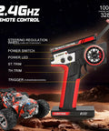 One Eighteen Scale Brushless RC Car 4WD Off Road Remote Control Truck Reaches Sixty KMH Speed All Terrain Toy for Adults and Kids