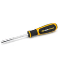One Quarter Inch Magnetic Bit Holder Screwdriver Handle With Speed Zone Grip, Dual Material Comfort, Oil And Solvent Resistant
