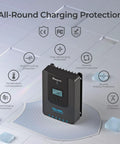 20A Mppt Solar Charge Controller With Auto 12V 24V Detection And Clear Lcd Readouts For Flooded Gel And Lithium Banks on a modern background.