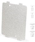 Grease And Moisture Shield Microwave Waveguide Cover For GE Microwaves Keeps Grease From Building Up Fits Mica Sheets Replacement