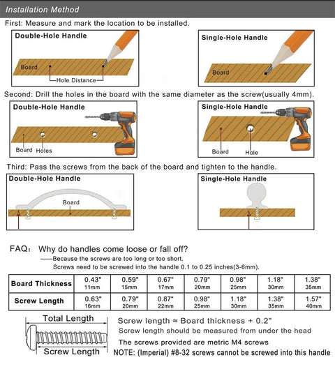 Installation guide for Half Moon Cabinet Pulls Four Pack Semicircle Drawer Handles With 2.52 Inch Hole Spacing and Elegant Gold Finish.