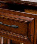 Matte Black Aluminum Cabinet Handle 192mm Length Heavy Duty Metal Pull For Dresser Wardrobe And Shoe Cabinet Extended Furniture Grip