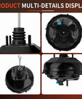Heavy Duty Power Brake Booster Assembly Replacement Fits 1997-2001 Chevy Tahoe Silverado GMC Sierra Yukon Suburban Cadillac Escalade 54-71085 multi-angle display