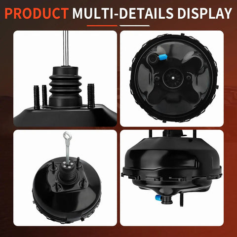 Heavy Duty Power Brake Booster Assembly Replacement Fits 1997-2001 Chevy Tahoe Silverado GMC Sierra Yukon Suburban Cadillac Escalade 54-71085 multi-angle display