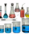 15 Piece Borosilicate Glass Labware Set With Heavy Wall Beakers And Flasks Including 150 Milliliters 250 Milliliters 500 Milliliters 1000 Milliliters Erlenmeyer Flask Florence Flask Volumetric Flask And Graduated Cylinder Plus Essential Tools