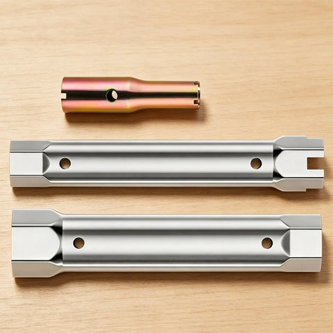 Versatile Hex Socket Wrench With Real Slick Hollow Groove Body For Zero Hassle Kitchen Plumbing And Faucet Fixes In Tight Squeeze Zones No Sweat Must Have Gear, featuring a carbon steel wrench set.