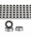 Straight Up Smooth R188 Deep Groove Ball Bearings With Durable Nylon Cage, high speed design in a 50 pack for quick DIY repairs.