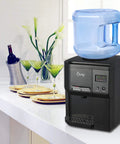 Countertop Hot And Cold Water Dispenser With 3 To 5 Gallons Capacity on kitchen counter