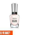 Sally Hansen Complete Salon Manicure bottle labeled 'Shell We Dance?' showcasing gel polish color.
