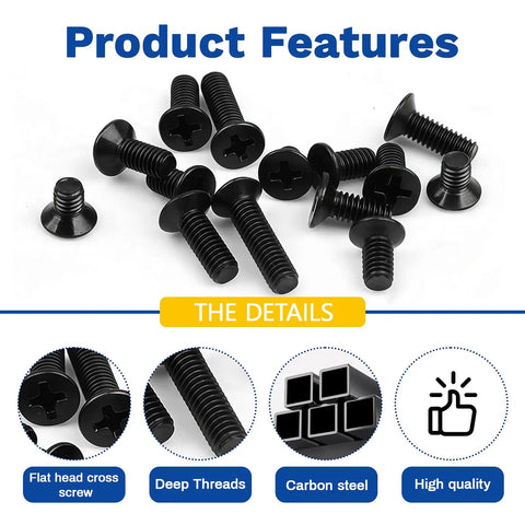 Heavy Duty M4 Hex Socket Head Cap Screws Kit Pack 430Pcs M4 Bolts In 6 8 10 12 16 20 25mm details