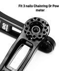 Ultralight Road Bike Crankset With Hollow Tech Arm And Bottom Bracket Sizes 160 165 170mm 3 Bolt Direct Mount GXP Compatible CNC Aluminum