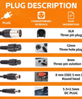 5 In 1 Electric Scooter Charger For 36V Li-Ion Batteries, 42V 2A Universal Fast Charger With 5 Interchangeable Connectors XLR