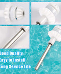Two Pack Pool Cleaner Drive Shaft With Engine Wheel Bearing Replacement Parts For Zodiac MX6 MX8 MX6EL MX8EL Elite