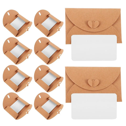 70 Count Kraft Holiday Greeting Cards With Envelopes And Card Sleeves V Flap Closure Thick Durable Cardstock For Christmas