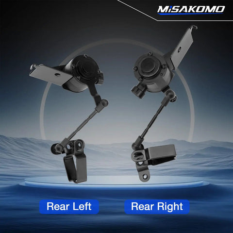 Rear Left And Right Air Suspension Ride Height Level Sensor Replacement For 04 11 Escalade Dual Sensor Kit For Stable Ride And Safe Handling Real Time Height Monitoring And Easy Install Durable Heavy Duty Build For Cadillac SUV rear height sensors