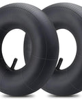 Two 13 By 5.00-6 inner tubes with TR-13 straight valve for lawn mowers, wheelbarrows, hand trucks, go karts, generators.