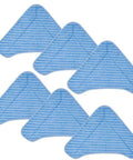 Replacement Mop Pad Set For PureClean Steam Cleaners And PurSteam Therma Pro Elite 12 In 1, Also Fits PureClean XL Rolling Steam Cleaner, 6 Pack Ultra Absorbent Microfiber Pads For Deep Clean Power And Quick Swaps