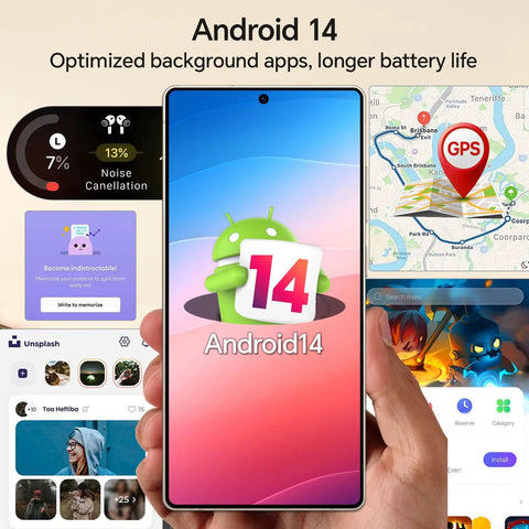 Stacked Unlocked Android Smartphone Going Hard On Snapdragon 888 With 12 Gig Ram And 512 Gig Storage. Showcasing Android 14 interface.