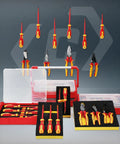 Insulated Wire Stripper And Cutter With Tool Storage Case For 10-20 AWG Solid And 12-22 AWG Stranded Wire, 1000V Rated