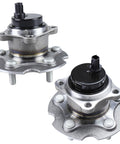 Rear Wheel Bearing Hub Assembly 2 Pack 5 Lug 512372 For Scion tC 2011-2016 RAV4 2006-2016 And Lexus HS250h 2010-2012 Rear Hub Replacement