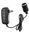 AC To DC Converter Cigarette Lighter Adapter 110V To 12V Power Supply 24W Output with plug and cord for easy charging.