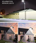 Super Bright 1000W Solar Street Lights Outdoor 100000LM Waterproof Dusk To Dawn With Motion Sensor And Remote LED Security Lighting