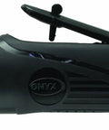 Premium Composite Body Die Grinder With Rock Solid Safety Lever And Built In Regulator For Pneumatic Applications Quarter Inch setup side view