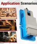 Beefy 3 Inch Precision Milling Vise Without Base For Milling Shaping And Drilling Machines in use applications