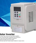 Beefed Up VFD Variable Frequency Drive For 110V To 220V Conversion with digital display, single phase input to three phase output