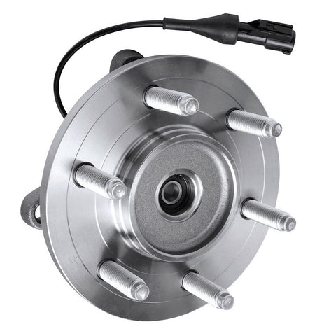Beefed Up 4WD Front Wheel Bearing Hubs Kit For 2004 2005 2006 2007 2008 Ford F150 2003 2004 2005 2006 Expedition Lincoln Navigator And Mark LT Replacement Wheel Bearing Hubs Assembly with 6-bolt pattern
