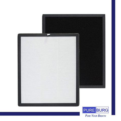 2 Pack Replacement Filter For Wagner WA777 Series And LEMARC WA777 Air Purifiers H13 True HEPA Activated Carbon 3 Stage Filtration