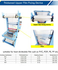 No Sweat Heavy Duty 2 In 1 Heat Shrink Packaging Machine Automatic Film Sealer And Cutter Compact thermal tunnel with upper film fixing device.
