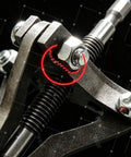 Close-up of Heavy Duty Pipe Extractor Tool For Snatching Broken Threads Out Of Tricky Tight Corners Without Tearing Down Drywall showing carbon steel construction.