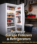 WiFi Door Alarm For Freezer And Refrigerator With Text Alerts And App Notifications When Door Is Left Open No Hub