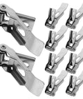 Lawsen Spring Clips Recessed Lighting 40pcs Spring Clips for Downlight Recessed Light Fixtures Iron Panel Lamp Clamp close-up view.