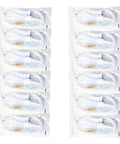 Front view: 12-pack sterile IV extension sets in individual pouches for veterinary use