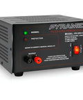 Compact Benchtop Power Supply for Electronics Hobbyists, 10 Amp Linear Regulated AC To DC Converter, LED indicators visible