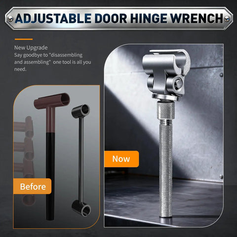 New Gen Pro Grade Door Hinge Adjustment Tool For Sagging, Sticking, And Misaligned Doors, Universal Hinge Gap Wrench comparison image