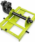 Green Chainsaw Lumber Cutting Guide Steel Portable Sawmill Tool With Compact Carry Adjustable Up To 2x6 Inches DIY Wood Cutting